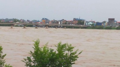  नारायणीमा पानीको सतहले रेकर्ड तोड्यो, सतर्क रहन आग्रह 